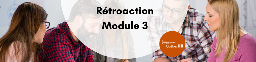 Rétroaction Module 3