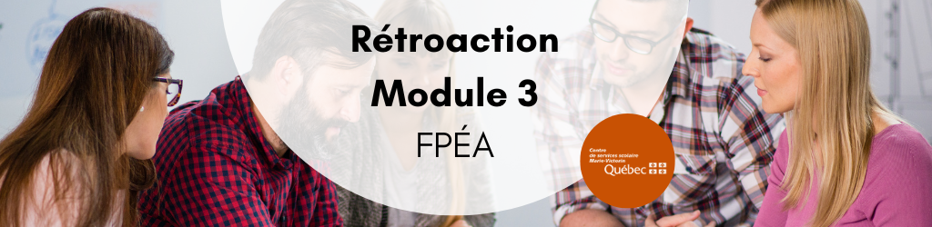 Rétroaction : Module 3 (FPÉA)