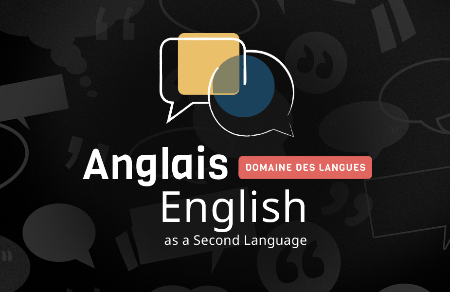 English as a Second Language - sec 5 [RécitFAD]